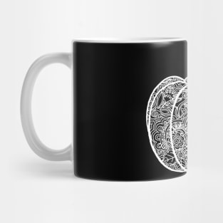 Pumpkin Zentangle Mug